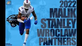 WR Malik Stanley 2022 Highlights Wroclaw Panthers