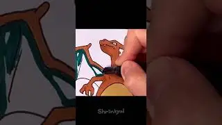 Drawing and Coloring - Pok&eacute;mon Charizard #006