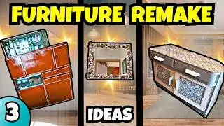 🏚️ [3] Old Furniture Makeover - Special Ideas🪑✨I Shoe Rack, Old Cabinet and Sea Mirror