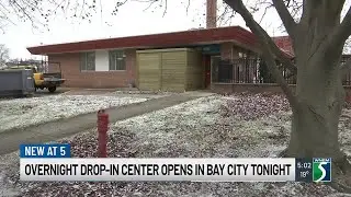Overnight drop-in center opens in Bay City