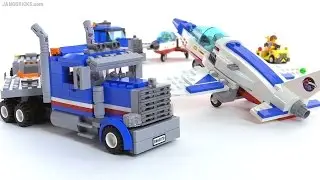 LEGO City Training Jet Transporter minor mods