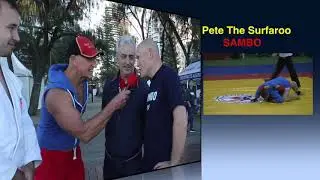 Pete The Surfaroo meets up with World Champions in SAMBO