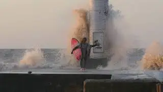 Naked Native - Great Lakes surfing