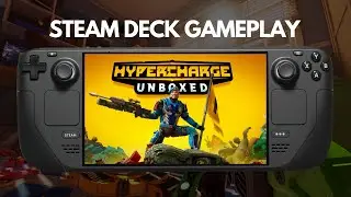 HYPERCHARGE: Unboxed Multiplayer | Steam Deck Gameplay | 60FPS