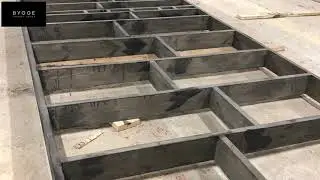 Сборка модульного дома от BYGGE в цехе