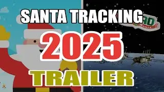 2025 Official Santa Tracking Trailer