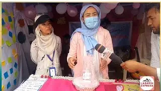 2nd Edition Ladakh Education Fair 2023: Dr.Nasreen Fatima awareness on Menstrual Cup & Hygiene