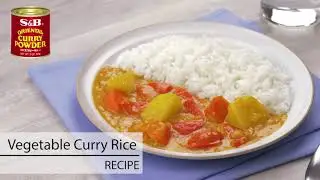 Vegetable Curry Rice (S&B Oriental Curry Powder)