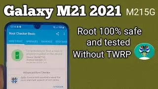 SAMSUNG M21 (m215G)  root Android 12 13 | how to root samsung galaxy m21 2021 (M215G)