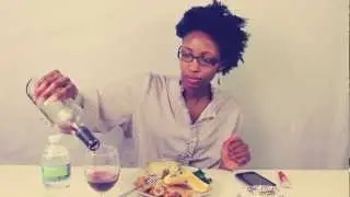Nile Livingston Eating Dinner