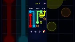 Max Level Pro Light Connect Puzzle Gameplay  (iOS - Android) Shorts # 49