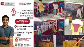Brahmakumaris Arkalgud Mega Blood Donation Drive - 25th August 2025