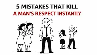 5 Mistakes That Kill a Man's Respect Instantly | Savage Mind Narrator 