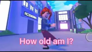 How Old Am I 🤔🤣😜 #robloxtrend2021 #funny