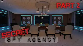 Secret Spy Agency - Bloxburg Speedbuild Part 2