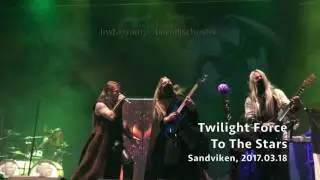 Twilight Force - LIVE - To The Stars - Sandviken 2017.03.18 4K