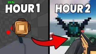 I Aim Trained For 1 Hour And This is what Happend..(Roblox Rivals)