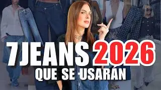 7 Tendencias de Jens Primavera-Verano 2026 / Lo que se va a USAR en Denim Todo el a&ntilde;o !!!