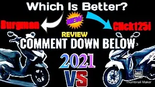 Click 125i v s Burgman Street 125   Top Speed , Price , Specs   720 X 1280