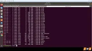 Find out character device block device in /dev