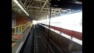 Viagem no trem (Frota C) da linha 3 - Vermelha do Metrô de São Paulo