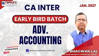 CA INTER ADV ACCOUNTING  / JAN.27 /02-02-2026