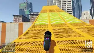 Gta Online Stunt High Flyer (hardcore racing) world record xD