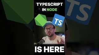 Did Node just get Typescript support? #webdev #typescript #node #javascript