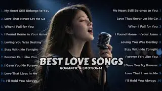 Emotional Love Songs for Quiet Nights 🌙 | Romantic Playlist