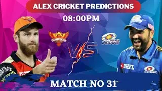 VIVO #IPL2021 #MIvsSRH #Match No 31st Full #Prediction #Winner #Team #Ipl #vivoipl #ipl2021