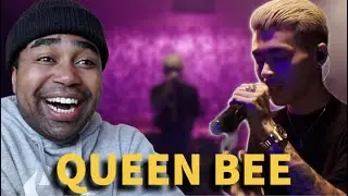 BEST CAMBODIAN RAP!! | VANNDA - នារីជឿនលឿន (QUEEN BEE) | LIVE AT ASEAN Reaction!
