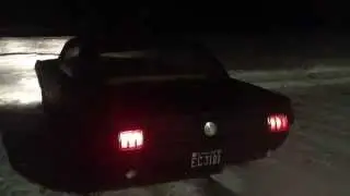 66 mustang, 6 cylinder, Flowmaster 40 series on 2.25