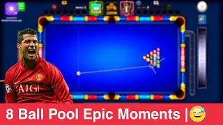 8 Ball Pool Epic Moments | Crazy Plays on the 200M Osaka SkylineTable! 🏆🎱