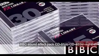 BBC Sound Effects Library - Original Series  40 CDs (CDs #01- 40)
