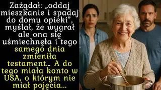 Zażądał mieszkania i oddał matkę do domu opieki… nie wiedząc, że ma konto w USA…