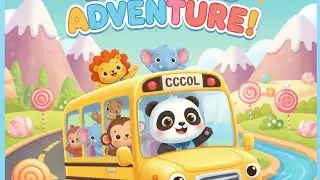 Bus Main Jaate Bacche || Baby Bus Game Gameplay | Kids Cartoon Game | Fun Learning Video 