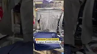 100% Original Clothes Premium & Imported Retail Wholesale Mumbai Cotton Tshirts Sale Tshirts COD