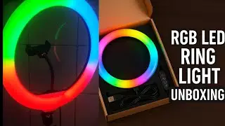 🎉Digitek Ring Light DRL - 14c RGB LED  Unboxing–Best Budget for Creators  #ringlightunboxing