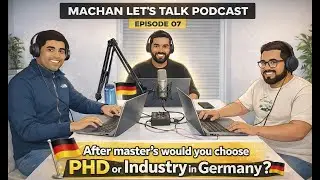 Machan Let’s Talk EP07 | After Master’s in Germany 🇩🇪 – PhD or Industry? | PhD එකක්ද Job එකක්ද?