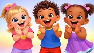 Clap, Stomp & Jump! Action Song for Toddlers & Preschoolers | Curious Lights