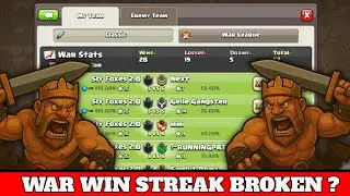 Will They End Our Winning Streak? | Intense Clan War 😳