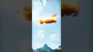 Satellite Crashes Into the Ocean Near a Boat | Realistic VFX
