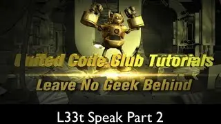 Python Tutorials - l33t speak translator part 2