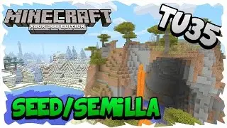 Seed/Semilla TU35 | Monumento, Meseta y Pico de Hielos | Minecraft Xbox 360/One/PS3/PS4/Vita/Wii U