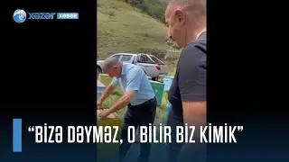 Prezident İlham Əliyev Kəlbəcərdə təsərrüfat sahibləri ilə söhbətləşdi -1