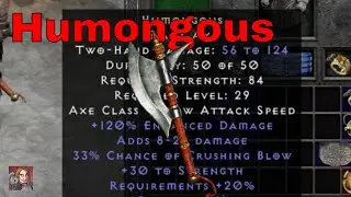D2R Unique Items - Humongous (Giant Axe)