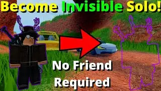 Brand New Invisible Glitch Solo! | How To Become Completely Invisible By Yourself!