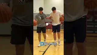 How to do the bump euro step finish | basketball finishing drills