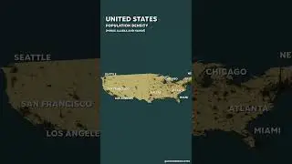 Population density in the US