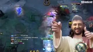 Best Moment on TI7 - Gh the Earthshaker God of the world